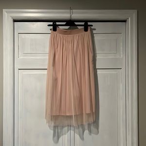H&M tulle-like MIDI Skirt. Size 6